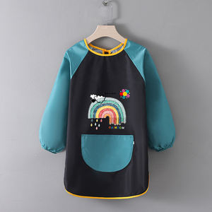 Tablier de cuisine et de dessin imperméable pour enfants, durable, <span class=keywords><strong>pas</strong></span> <span class=keywords><strong>cher</strong></span>, facile à nettoyer, motif personnalisé pour enfants - Product Image 4