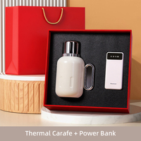 Carafe Thermique et Batterie Externe 1000 ml en Acier Inoxydable 316 Personnalisable – Cadeau d'Affaires Créatif et Simple, Vente Chaude