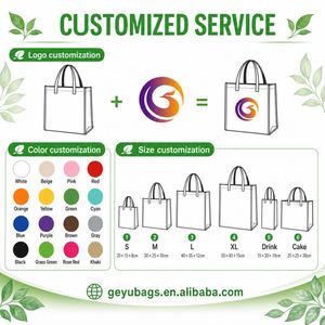 ถุงของขวัญแบบหิ้วเก็บความร้อนสำหรับใส่เครื่องดื่ม ไวน์ นม ชา กาแฟ เค้ก อาหารแบบนำกลับบ้าน ทำจากผ้าไม่ถักทอ - Product Image 4
