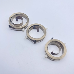 Laisse de chien rétractable en acier inoxydable de différentes tailles personnalisée bobine ressort spiralé plat - Product Image 5