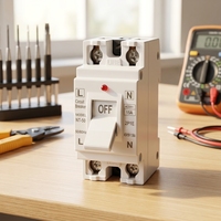 Disjoncteur miniature sur base NT50 15 A 1,5 kA Capacité de coupure 2 pôles 1 élément Interrupteur domestique