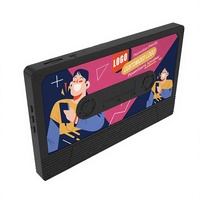 Haut-parleur portable avec lecteur de carte Micro USB/AUX/TF, personnalisable avec logo et autocollant – Idéal comme cadeau promotionnel