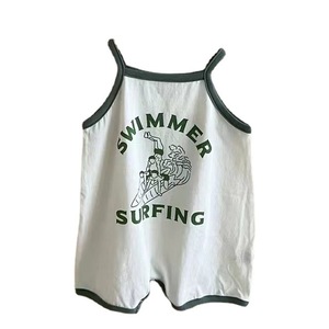 <span class=keywords><strong>Combinaison</strong></span> à jarretelles décontractée en tricot 100% coton pour bébé unisexe, tenue d'été, barboteuse polyvalente pour bambin de <span class=keywords><strong>surf</strong></span> - Product Image 5