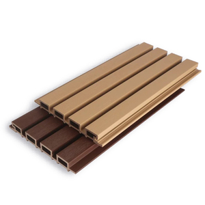 Revestimiento de Paneles de Pared Exteriores de WPC, Tablero de Decoración de Pared de Madera Plástica Compuesta Anti-NV - Product Image 1