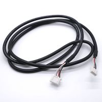 Harness Kabel Plastik PVC Berinsulasi Custom JST 2.0 PH 2.0 2/3/4/5/6/7/8/9/10-Pin untuk Perakitan Kabel Konektor Otomotif 4-Pin