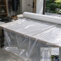 Film TPU transparent, polyuréthane thermoplastique, membrane élastique, imperméable, résistant à l'usure, pour la lamination des tissus de sacs à dos