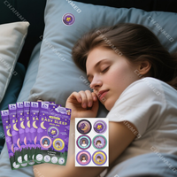 Patchs de sommeil naturels à la lavande CM, très vendus, pour une bonne nuit de sommeil, patchs d'huile essentielle pour un sommeil profond, pour adultes et enfants, pour mieux dormir