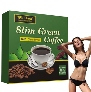 Private Label Slank Groene Koffie Natuurlijke Dieet Instant Koffie voor Gewichtsverlies Beauty Product Ganoderma Matcha Groene Koffie - Product Image 1