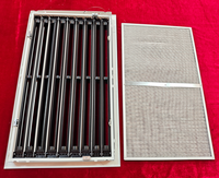 Diffuseur linéaire en aluminium avec filtre, design moderne et durable