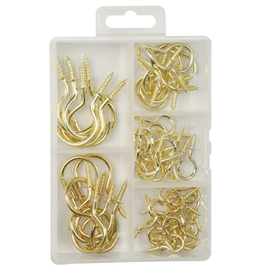 Golden High Quality <strong>Assorted</strong> Household Hardware Assortment Kit Cup <strong>Hook</strong> - Product Image 1
