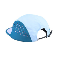 Gorra Deportiva Ligera con Perforaciones Láser, Secado Rápido, Personalizable, para Trail Running, Maratón, 5 Paneles