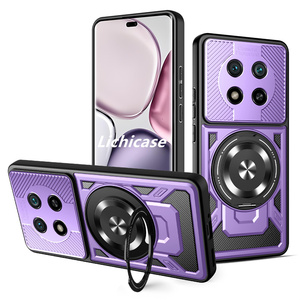 Lichicase nhiều bảo vệ <span class=keywords><strong>CD</strong></span> Patterned điều chỉnh chân đế ốp điện thoại cho Honor x9d X9C Vỏ giáp - Product Image 6