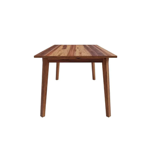 Ensemble de salle à manger Rimjim 6 places en bois de Sheesham avec coussins Omega Pearl, construction solide, design élégant, confortable - Product Image 3