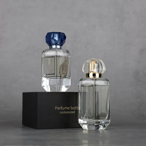 Eric 65ml 100ml Flacon de <span class=keywords><strong>parfum</strong></span> transparent de luxe en verre avec boîtes, flacon de <span class=keywords><strong>parfum</strong></span> rechargeable - Product Image 3