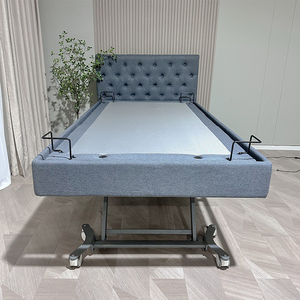 Новый стиль 2023, регулируемая кровать для престарелых с подвижными поручнями, современный дизайн, для дома и больницы, больничная медицинская кровать - Product Image 6