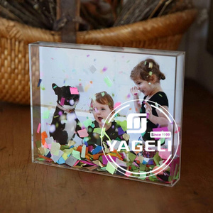 wholesale acrylic shadow box frames 20x30 clear acrylic photo frame