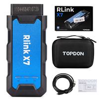 TOPDON RLink X7 para GM CAN-FD/DoIP, Programación de ECU de GM, Diagnóstico y Programación para Vehículos GM de 2000 a 2025