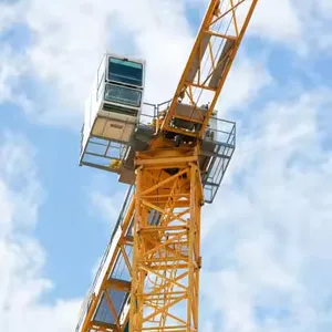 오리지널 중국 양호 사용 XGT6015 8 톤 플랫 탑 타워 크레인 판매