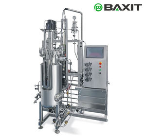 BAXIT Fermentador de Acero Inoxidable Estéril de 20L, Biorreactor con Control PLC para OEM, Capacidad Personalizable, Investigación Científica Celular - Product Image 4