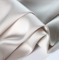 Échantillon gratuit vente en gros Satin brillant liquide doux soyeux polyester Organza tissu pour chemisiers/robe Offre Spéciale produits
