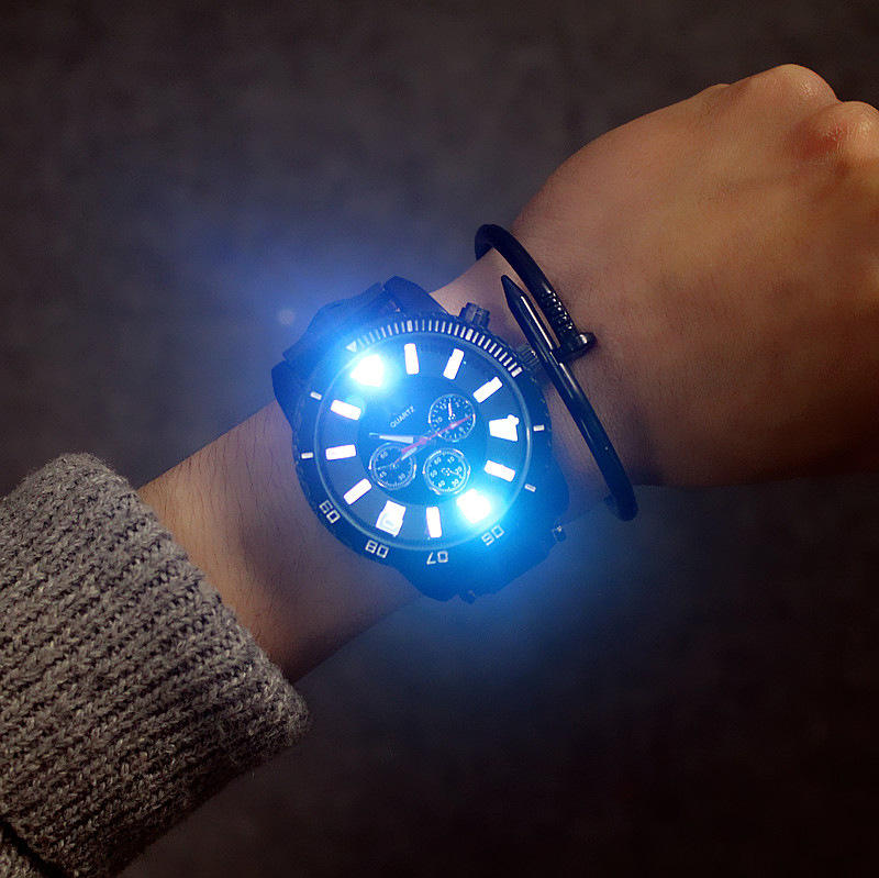 Led Flash Orologio Luminoso Tendenze Della Personalà - Foto 7
