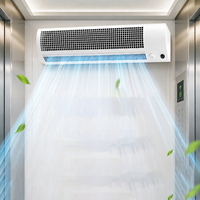 Tirai Udara Otomatis dengan Sensor Tubuh Manusia, Mesin Tirai Udara Elevator untuk Pemisahan Debu, Serangga & Bau