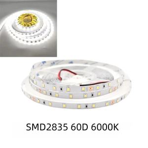 Tira de Luz LED <span class=keywords><strong>2835</strong></span> <span class=keywords><strong>60D</strong></span> 120D 12V 24V de Bajo Voltaje, Cinta de Lámpara Lineal Flexible, 3000K 4000K 6000K 8mm, Iluminación Cálida, Natural y Blanca - Product Image 3