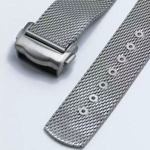 Thép Không Gỉ Người Đàn Ông Của Dây Đeo 20Mm Rộng Cho <span class=keywords><strong>Omega</strong></span> Cá Ngựa Loạt 300M Lặn Đồng Hồ Đồng Hồ Đeo Tay Công Cụ & Các Bộ Phận - Product Image 3