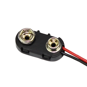 Tôi loại vỏ cứng 9V Pin kết nối 9volt Pin chủ 9V pin Snap với dây - Product Image 5