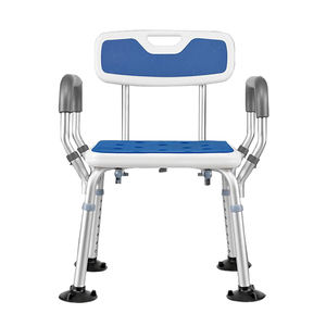 2026 हॉट सेलिंग ksitex 24 इंच चौड़ा 150 किलोग्राम क्षमता वाली बैरिएट्रिक शावर चेयर - Product Image 4