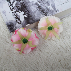 Tête de fleur de pivoine en soie artificielle de style européen pour décoration murale de mariage - Product Image 4