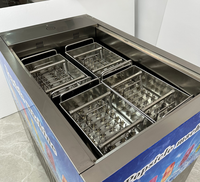 Machine commerciale de fabrication de bâtonnets de crème glacée en acier inoxydable, moules à bâtonnets de yaourt et de fruits, armoire de congélation
