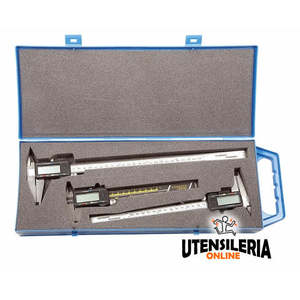 Juego de calibradores electrónicos con insertos de carburo 327,606263 - Product Image 1