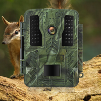 Caméra de chasse extérieure 32MP, étanche, vision nocturne infrarouge, capteur CMOS, pour la forêt
