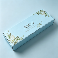 Boîte en carton ondulé personnalisée en gros avec impression de logo, boîte d'expédition en carton ondulé pour cosmétiques, huiles essentielles, savon