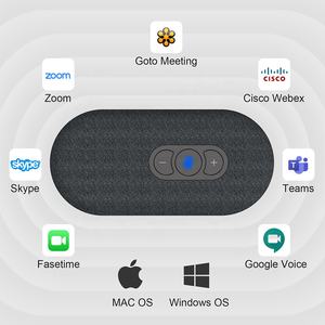 Haut-parleur Usb Microphone de conférence Usb omnidirectionnel Haut-parleur antibruit pour <span class=keywords><strong>réunion</strong></span> personnelle - Product Image 2