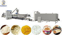 Machine à fabriquer du riz artificiel, extrudeuse de riz artificiel, machine à snacks de riz
