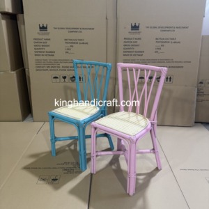 Silla Infantil de Ratán Hecha a Mano de Moda para Fiestas, Muebles para Eventos Infantiles Estilo Boho, Diseño Personalizado al por Mayor 2026 - Product Image 6