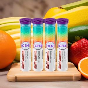 ओएम मल्टीविटामिन अपरवेसेंट टैबलेट आहार पूरक विटामिन टैबलेट निर्माता विटामिन अपरक्ष। - Product Image 2