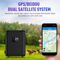Traceur GPS 4G LTE 30000mAh, longue autonomie de 180 jours, dispositif de suivi GPS en ligne pour gros animaux, étanche, pour le suivi des bovins et des chevaux