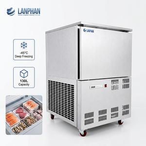 Congelador Comercial de Acero Inoxidable de -45°C y 130L con Control Digital de Temperatura y 5 Estantes, Modelo BF-130/45 - Product Image 1
