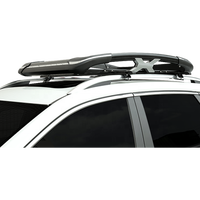 Barres transversales de toit en aluminium JINHUIJU 4x4, noires et argentées, capacité 100 kg pour SUV