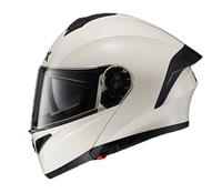 Casque de moto intégral modulaire certifié DOT ECE, léger, en ABS, double visière, fermeture double D, toutes saisons