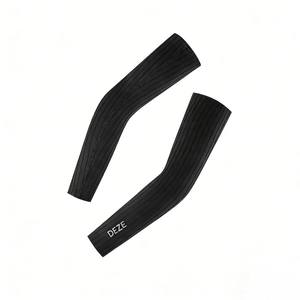 Manchons de bras rayés classiques personnalisables ZEDE, respirants, protection solaire, pour sports de plein air et usage quotidien - Product Image 2