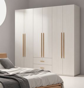 Armario de Almacenamiento para Dormitorio, Armario de Madera Simple, Muebles para Sala de Estar, Armario de 6 Puertas - Product Image 3