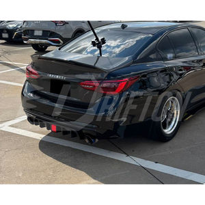 ดิฟฟิวเซอร์กันชนหลังคาร์บอนไฟเบอร์ใหม่สำหรับ Infiniti Q50 ปี 2018-2024 มีสินค้าในคลัง Q50 Drifton USA - Product Image 5