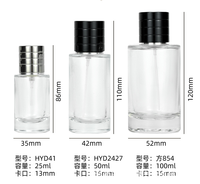 Emballage de bouteille de parfum botol parfum 20 ml botol kaca unik botol parfum avec tasse magnétique