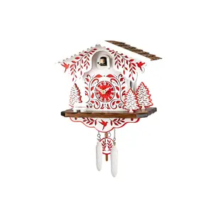 Germany Top Sale Specialty Clocks Modern Wooden Cuckoo Clock With Music Handmade In The Black Forest