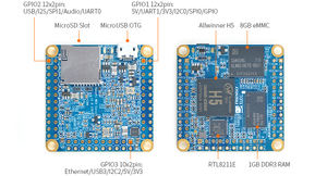 Nanopi บอร์ดพัฒนาอากาศ Neo, หน่วยความจำ512MB 8GB หน่วย H3จัดเก็บข้อมูล eMMC ตัวประมวลผลสำหรับโครงการ DIY ปรับแต่งได้ - Product Image 4