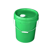 Vente directe d'usine, seaux en plastique HDPE/PP de 10 kg/12 kg/15 kg/16 kg/18 kg/19 kg/20 kg/22 kg/25 kg/28 kg en vente